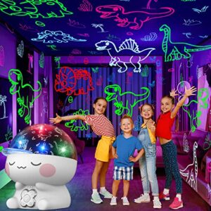 dinosaur night light projector for kids.baby dino projector night lights for kids bedroom.dinosaur toys for kids 5-7 3-5 2-4 year old boys girls,christmas birthday gifts.kids room dinosaur decoration
