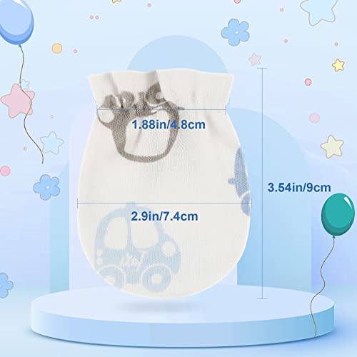 ONESING 16 Pairs Baby Mittens Newborn Mittens No Scratch 0-6 Months Warm Mittens for Newborn Baby Boys Girls