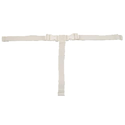 Replacement Part for Fisher-Price Discover 'n Grow Busy Baby Booster - W9432 ~ Fits Many Models ~ Replacement White 3 Point Strap