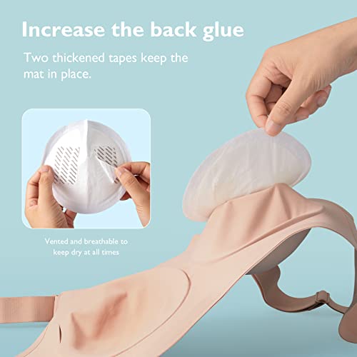 Momcozy Ultra-Thin Disposable Nursing Pads, Super Absorbent and Breathable Breastfeeding Pads, Make The Breasts Light and Unburdened, 3D Shape for The Best Fit, Individually Packaged（120 Count）