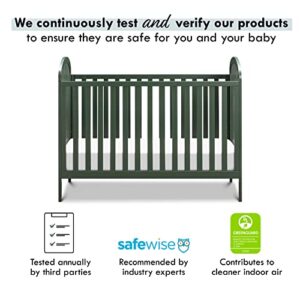 DaVinci, Beau 3-in-1 Convertible Crib in Forest Green, Greenguard Gold Certified