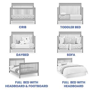 Delta Children 6-in-1 Crib Grey