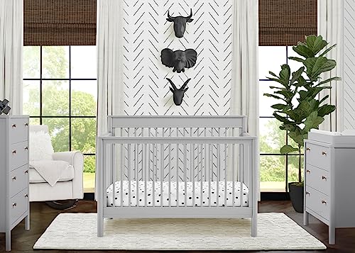 Delta Children 6-in-1 Crib Grey