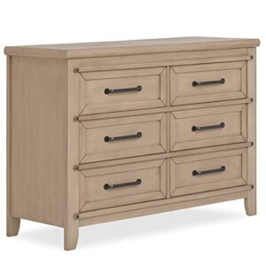 sweetpea baby bayfield double dresser, sand dunes