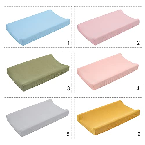 Changing Pad Cover Baby Changing Mat Cover Baby Changing Table Cover Removable Cover for Baby Boys Girls, 32in x 16in x 5in