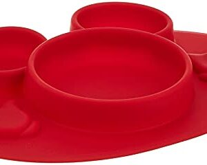 The First Years Disney Mickey Mouse Silicone Place-mat, Red (Pack of 3)