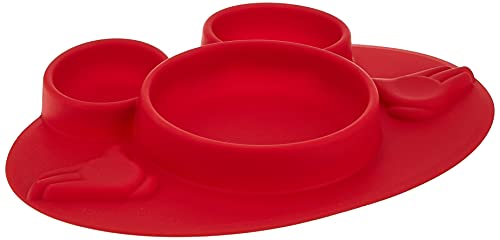 The First Years Disney Mickey Mouse Silicone Place-mat, Red (Pack of 3)