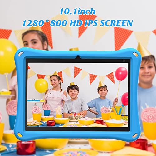 Kids Tablet, 10 inch Tablet for Kids 32GB ROM+512GB Expand Android Tablets, Parental Control Toddler Tablet, 6000mAh Battery, 2GB RAM, Dual 2+8MP Camera, BT, Wifi Kids Tablet with Kid-Proof Case