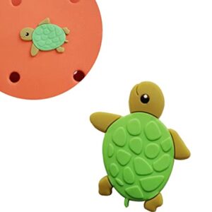 Marine Animals Charms for Bogg-Bags Cartoon Animals Decorative Charms for Totes and Similar Styles Sea Animals Accessories for Beach Totes-1 Pack (Sea Turtle)