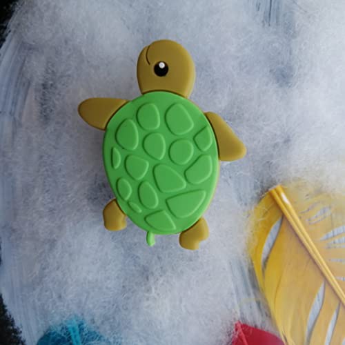 Marine Animals Charms for Bogg-Bags Cartoon Animals Decorative Charms for Totes and Similar Styles Sea Animals Accessories for Beach Totes-1 Pack (Sea Turtle)