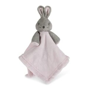 Bunny Lovey Bunny Security Blanket Loveys for Baby Girls Milestone Gift Set Box Present New Baby Newborn Pink Toy Baby Security Blankets for Girls Personalize