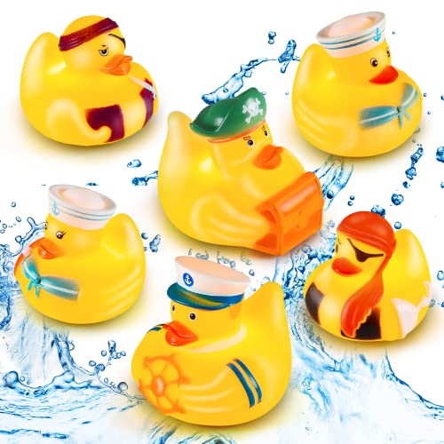 Bath Toys for Toddlers 1-3,Light Up Bath Toys Rubber Ducks,Toddler Bath Toys for 1 2 3 4 Year Old Boy Girl,Idea Birthday Gifts for Boys Girls Age 1-4,Fun Water Bath Toys Pool Toys Autism Sensory Toys