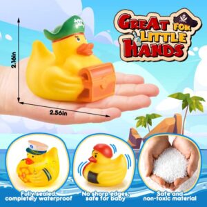 Bath Toys for Toddlers 1-3,Light Up Bath Toys Rubber Ducks,Toddler Bath Toys for 1 2 3 4 Year Old Boy Girl,Idea Birthday Gifts for Boys Girls Age 1-4,Fun Water Bath Toys Pool Toys Autism Sensory Toys