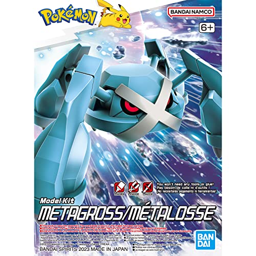 Bandai Hobby Pokemon Metagross Plastic Figure Model Kit