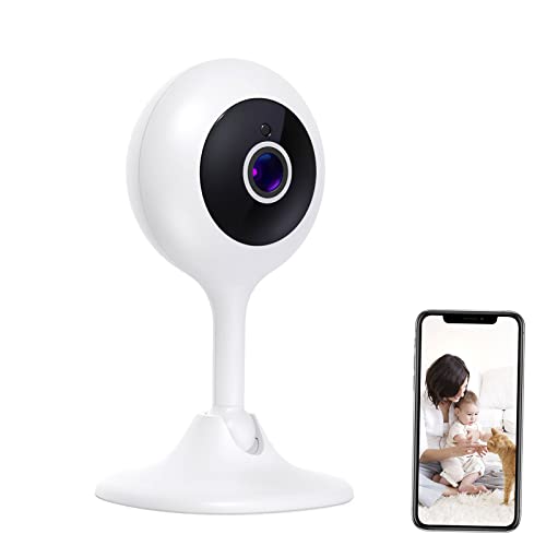 Mastlend 1080P Baby Monitor WiFi Camera Indoor Home Security Camera Wireless CCTV Surveillance Camera Pet Camera Baby Camera with Night Vision/Sound and Motion Detection/2-Way Audio