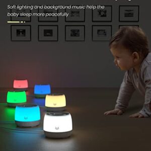 Somezeds Sound Machine with Nursery Night Light, Adult Kids Baby Sleep Sound Machine, White Noise Machine, Perfect for Home, Office, Travel, with 12 Soothing Sounds