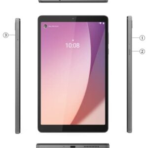 Lenovo Tab M8 (4th Gen) - 2023 - Tablet - Long Battery Life - 8" HD - Front 2MP & Rear 5MP Camera - 2GB Memory - 32GB Storage - Android 12 (Go Edition) or Later