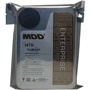 MDD (MDD14TSATA25672E) 14TB 7200 RPM 256MB Cache SATA 6.0Gb/s 3.5" Internal Enterprise Hard Drive - 5 Years Warranty