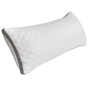 dcsta body pillows for adults side sleeper, pregnancy pillows for sleeping, maternity pillow for pregnant women, long big full pillows for bed, high loft quilted body pillow (21 x 54, white)