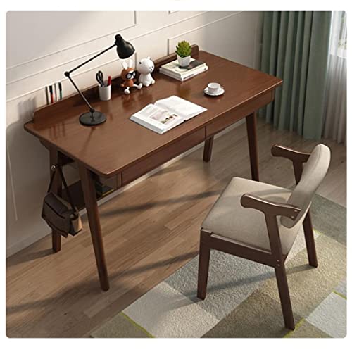 BBSJ Furniture Set Solid Wood Table and Chair Furniture Set Study Table Set 80 * 55 * 75Cm