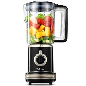 yabano countertop blenders for kitchen, professional electric blender for shakes and smoothies, 2 adjustable speeds & pulse function, 6 stainless steel blades & 50oz jar, bpa free, easy to clean