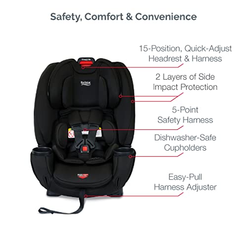 Britax One4Life ClickTight All-in-One Car Seat, Eclipse Black