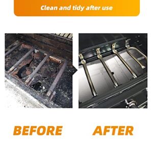 Grill Grease Tray Replacement for Dyna Glo With Catch Pan- Adjustable Grease Drip Pan Replacement, Bottom Grease Tray for Gas Grill Models from Nexgrill, Expert Grill, BHG and More (Width 24"-30")