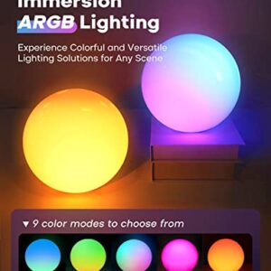 Dekala Baby Night Light for Kids Dimmable Night Lights, Sleep Aid Toddler Night Light for Nursery Boys and Girls, Table Lamp Ambient ARGB Decorate Room for Children (Without APP)