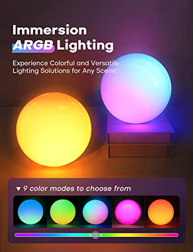 Dekala Baby Night Light for Kids Dimmable Night Lights, Sleep Aid Toddler Night Light for Nursery Boys and Girls, Table Lamp Ambient ARGB Decorate Room for Children (Without APP)