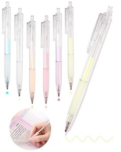 oythiem ball point glue pen - applying glue like writing, kids-friendly precise apply and easy control, quick dry glue pen for crafting, scrapbooking, card making, kids school craft supplies (6-pack)