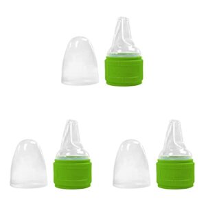 green sprouts spout adapter for water bottle (pack of 3)
