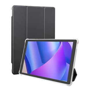 newision tablet 10 inch,android 12 tablet with case, tablet pc with 2gb ram 32gb rom,1.6ghz processor,6000mah battery,1280 * 800 ips,dual speaker, dual cameras,type c(grey)