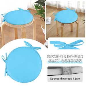 Chair Cushion Chair Pad for Office Chair Round Garden Chair Pads Seat Cushion with Ties for Outdoor Bistros Stool Patio Dining Roomfor Kitchen Dining Room Office 12 Inch