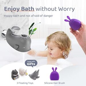 Bath Spout Cover, Faucet Cover Baby Bathroom Tub Faucet Cover Protector for Kids, Bathtub Spout Cover for Baby Toddlers Protection Accessories Baby Safety Protection Baby Universal Bath Silicone Toys