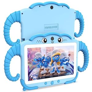 tablet for kids 7 kids tablet for toddlers tablet, 64gb children tablet, kids edition tablet for toddler learning tablet for boys girls with wifi, dual camera, touch screen, parental control, netflix