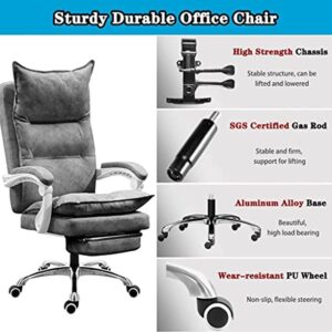 LETREM Office Chair Mesh Chair Ergonomic, Computer Chair Adjustable Seat Height with Back Support and Arms, Desk Chair Comfy, Study Chair for Home, Office and Executive A/White/One Side