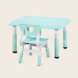walnut baby table chair set kindergarten toy table baby children home learning table chair can be raised lowered plastic game table