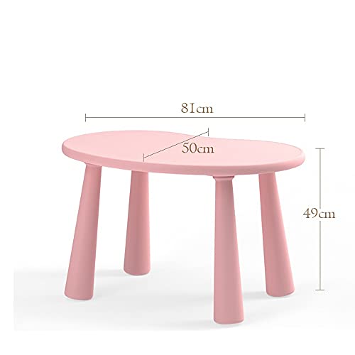 Walnut Children's Table and Chair Kindergarten Table and Chair Baby Learning Table Plastic Table Chair Chair Game Table Toy Table (Color : E)