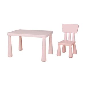 walnut childrens kids plastic table and chair set learning studying desk for home kindergarten kids table and chair (color : d)