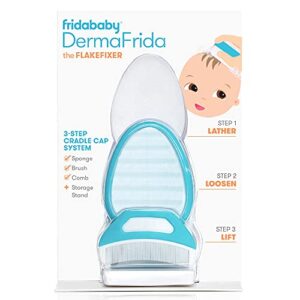 Frida Baby Oh Cr*p! Cradle Cap Flake Fixer Scalp Spray + Scalp Mask Duo & 3-in-1 Nose, Nail + Ear Picker by Frida Baby the Makers of NoseFrida the SnotSucker & The 3-Step Cradle Cap System