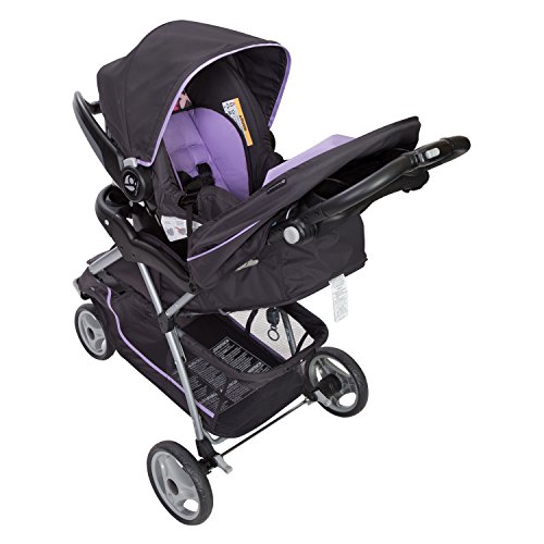 Baby Trend EZ Ride 35 Travel System, Sophia & Lil Snooze Deluxe 2 Nursery Center, Twinkle Twinkle Moon