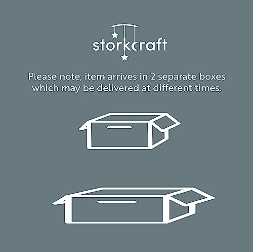 Storkcraft Nest Changing Topper with Nest 4-Sided Contoured Changing Pad - White