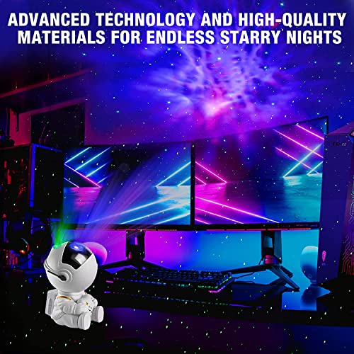 Astronaut Star Projector, Galaxy Projector, Star Night Light Projector. Galaxy Bedroom Projector, Adult Playroom/Kids Room/Home Theater/Ceiling/Room Decoration