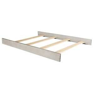 full-size conversion kit bed rails for baby cache cribs | multiple finishes available (ash gray)