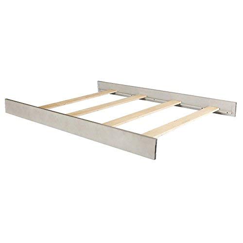 Full-Size Conversion Kit Bed Rails for Baby Cache Cribs | Multiple Finishes Available (Ash Gray)