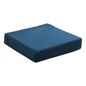 tunkence seat cushion seat cushion for truck square chair cushionhigh density sponge nonslipliving rooma dult for rocking, dining, patio, camping, kitchen chairs,15.7x15.7in