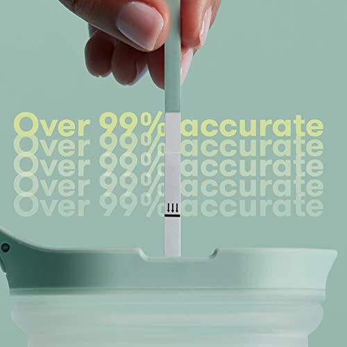 Frida Fertility Ovulation Prediction Test - Over 99% Accurate, Find Your 48 Hour Baby Making Window No App Required - 60 Strips + 5 Piece Tracking System