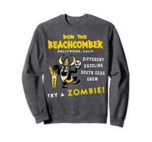 don the beachcomber hollywood, ca vintage unisex for men's sweatshirt