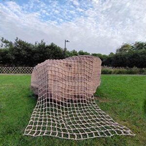 climbing net for kids,playground climbing cargo safety net,10mm rope-20cm mesh rope ladder net, for garden climbing frame,backyard,ceiling decoration,can bearing weight from 400kg(size:1m*2m)