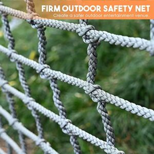 Climbing Net for Kids,Playground Climbing Cargo Safety Net,10mm Rope-20cm Mesh Rope Ladder Net, for Garden Climbing Frame,Backyard,Ceiling Decoration,Can Bearing Weight from 400kg(Size:1m*2m)